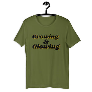 Open image in slideshow, Growing &amp; Glowing Unisex T-Shirt
