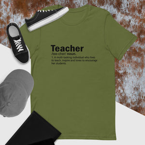 Open image in slideshow, Teacher t-shirt
