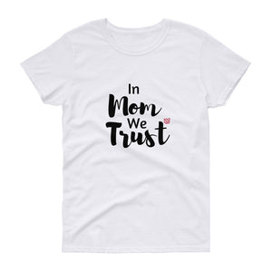 Open image in slideshow, white t-shirt for moms black writing
