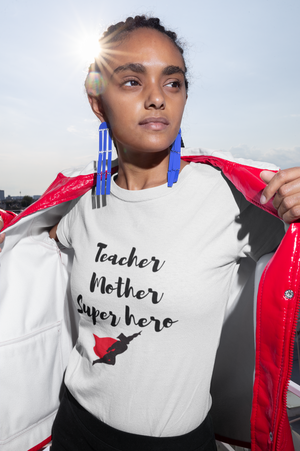Open image in slideshow, Teacher/ Mother/Super Hero
