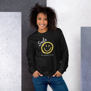 Open image in slideshow, Smile Unisex Sweatshirt
